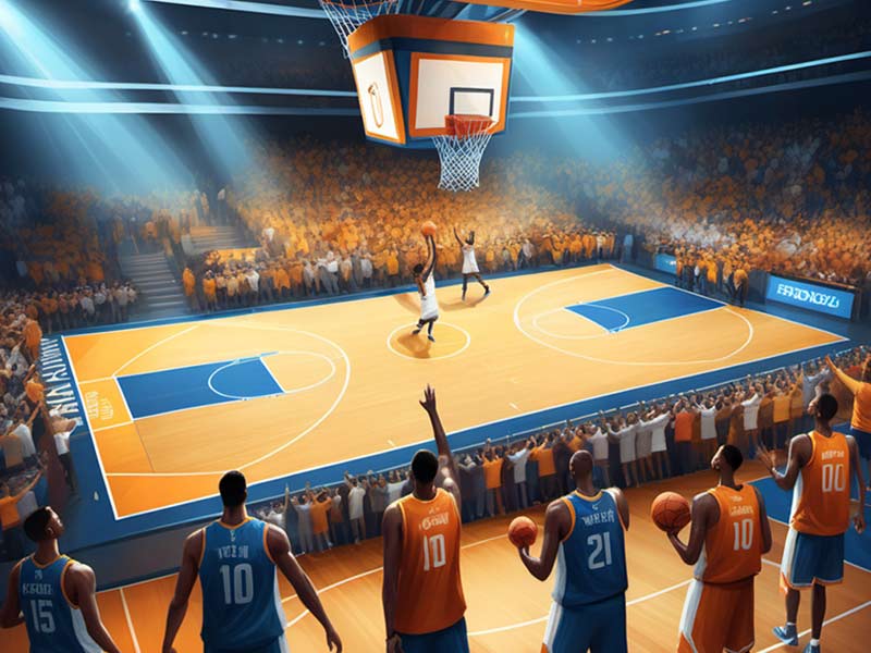 这氛围真好！杨瀚森在训练中扔进超远弹地三分，队友们一片欢呼！